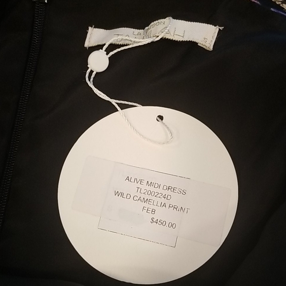 💕TALULAH💕 Alive Midi Dress ~ Wild Camellia Small NWT - Picture 17 of 17